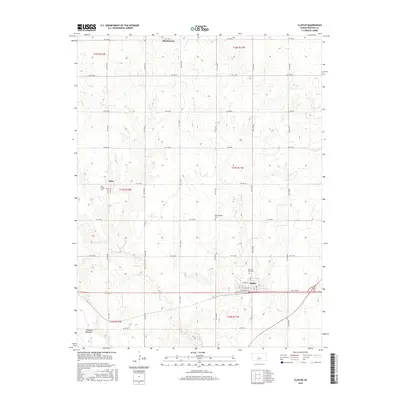 2015 Map of Claflin, 2015 Print