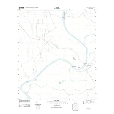 2011 Map of Claiborne, 2011 Print