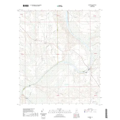 2020 Map of Claiborne, 2020 Print