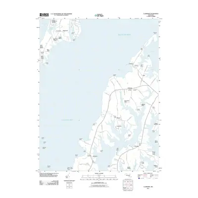 2011 Map of Claiborne, 2011 Print