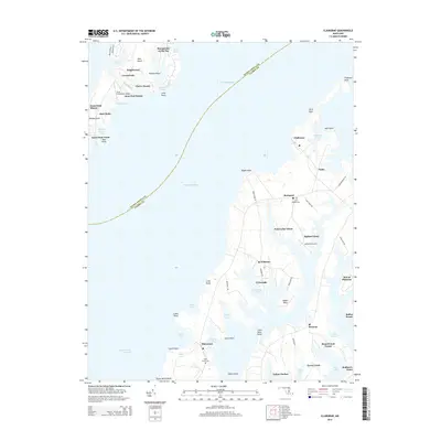 2014 Map of Claiborne, 2014 Print