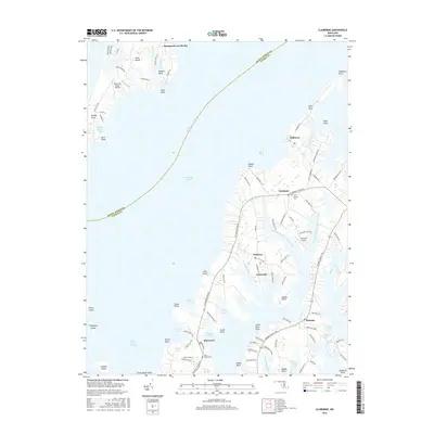 2016 Map of Claiborne, 2016 Print