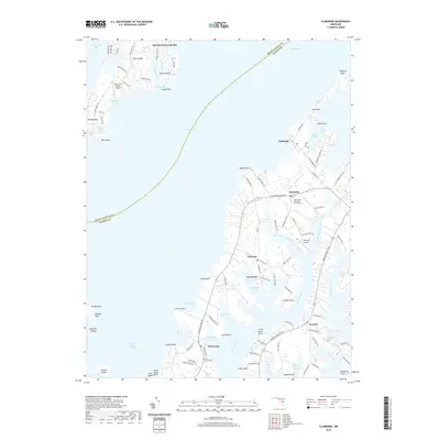 2019 Map of Claiborne, 2019 Print