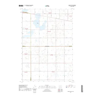 2018 Map of Claire City NW, 2018 Print