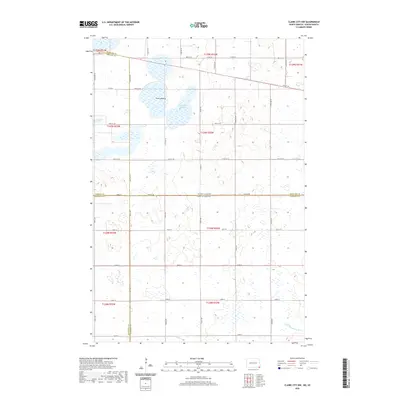 2020 Map of Claire City NW, 2020 Print