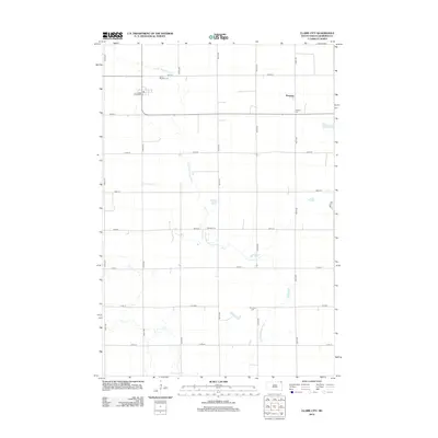 2012 Map of Claire City, 2012 Print
