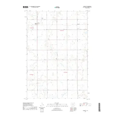 2017 Map of Claire City, 2017 Print