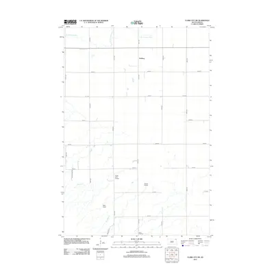 2012 Map of Claire City SW, 2012 Print