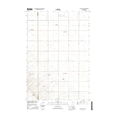 2015 Map of Claire City SW, 2015 Print