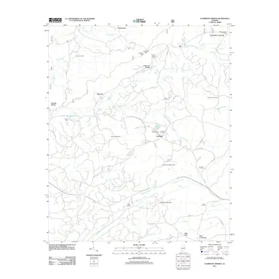 2011 Map of Clairmont Springs, 2011 Print