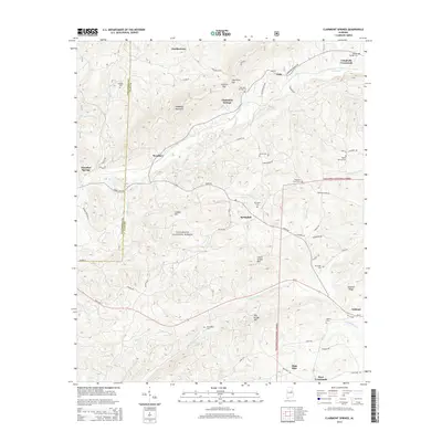 2014 Map of Clairmont Springs, 2014 Print