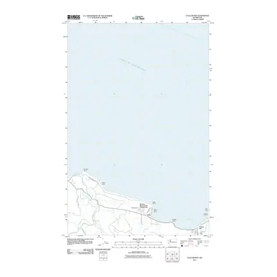 2011 Map of Clallam Bay, 2011 Print