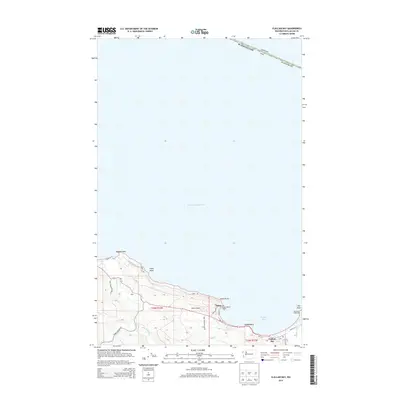 2014 Map of Clallam Bay, 2014 Print