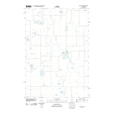 2010 Map of Clam Falls, 2010 Print