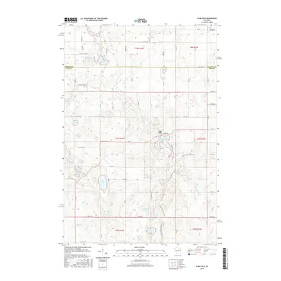 2015 Map of Clam Falls, 2015 Print