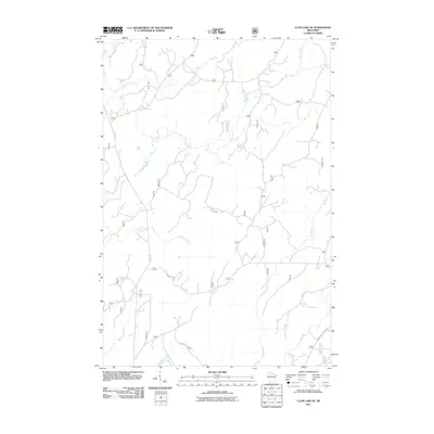 2011 Map of Clam Lake SE, 2011 Print