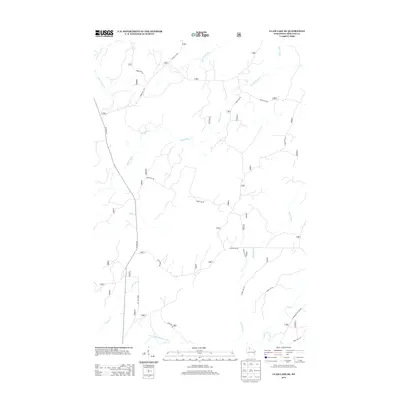 2013 Map of Clam Lake SE, 2013 Print