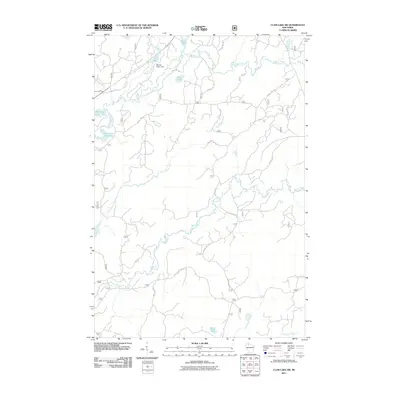 2011 Map of Clam Lake SW, 2011 Print