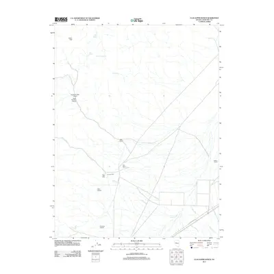 2011 Map of Clan Alpine Ranch, 2011 Print