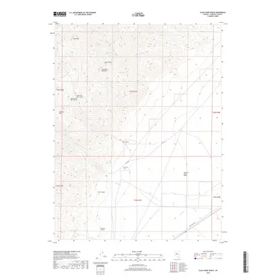 2018 Map of Clan Alpine Ranch, 2018 Print
