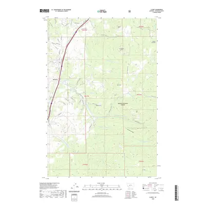 2020 Map of Clancy, 2020 Print