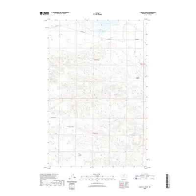 2020 Map of Clanton Coulee, 2020 Print