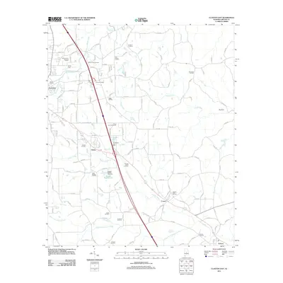 2011 Map of Clanton East, 2011 Print