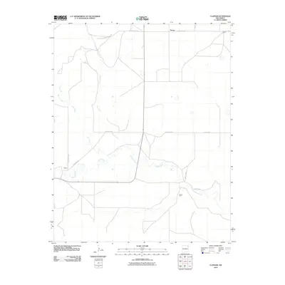 2010 Map of Clapham, 2010 Print