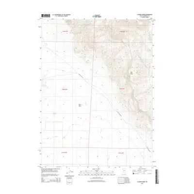 2015 Map of Clapper Creek, 2015 Print