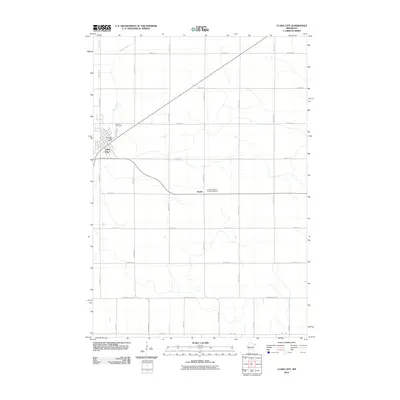 2010 Map of Clara City, 2010 Print
