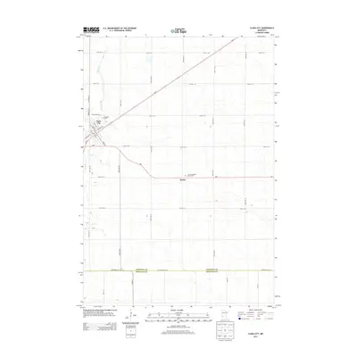2013 Map of Clara City, 2013 Print