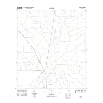 2012 Map of Clara, 2012 Print