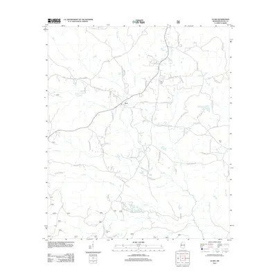 2012 Map of Clara, 2012 Print