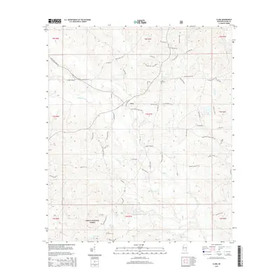 2015 Map of Clara, 2015 Print