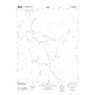 2012 Map of Claraville, 2012 Print