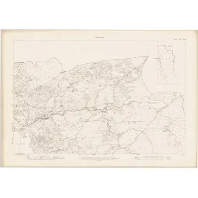1914 Map of Clare - Sheet 13 &13A, 1916 Print