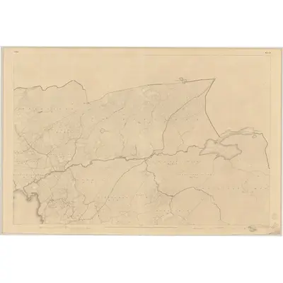 1840 Map of Clare - Sheet 13, 1842 Print