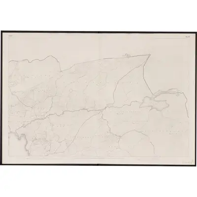 1840 Map of Clare - Sheet 13, 1863 Print