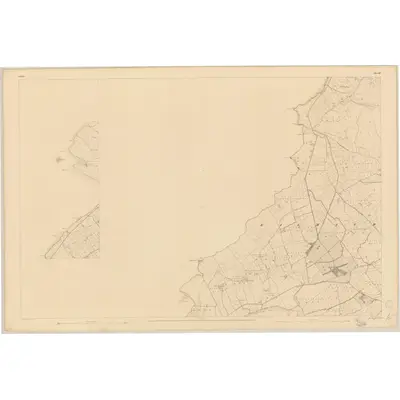 1840 Map of Clare - Sheet 14 [with inset 8A], 1842 Print