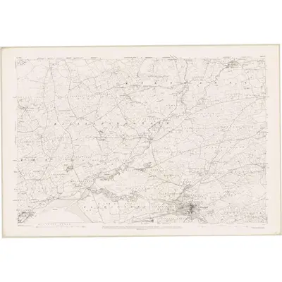 1895 Map of Clare - Sheet 15, 1899 Print