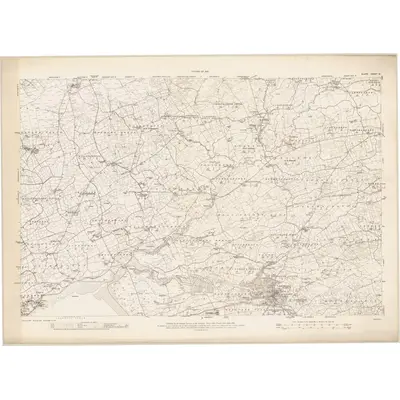 1913 Map of Clare - Sheet 15, 1916 Print