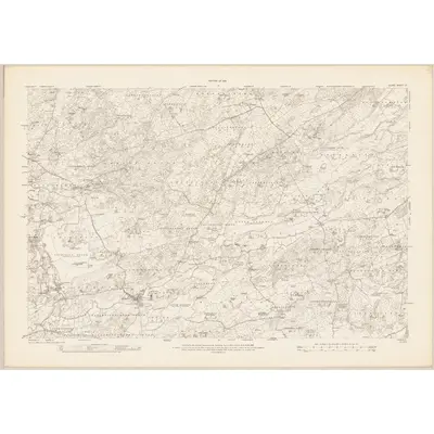 1914 Map of Clare - Sheet 17, 1916 Print