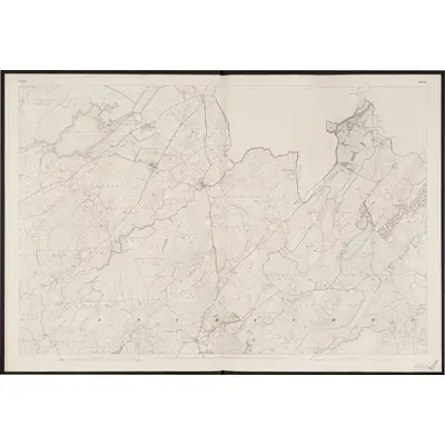 1840 Map of Clare - Sheet 18, 1860 Print