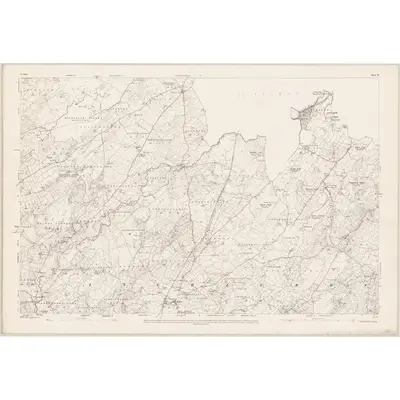 1893 Map of Clare - Sheet 18, 1899 Print