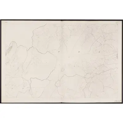 1840 Map of Clare - Sheet 19, 1862 Print
