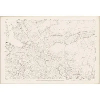 1893 Map of Clare - Sheet 20, 1898 Print