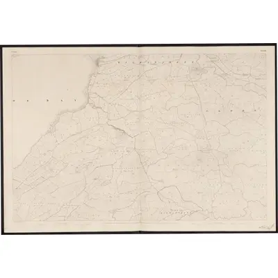 1840 Map of Clare - Sheet 23, 1859 Print