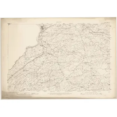 1914 Map of Clare - Sheet 23, 1919 Print