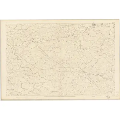 1840 Map of Clare - Sheet 24, 1842 Print