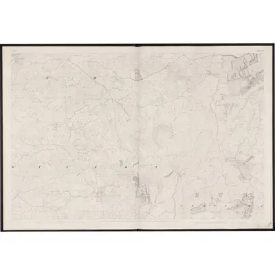 1840 Map of Clare - Sheet 25, 1862 Print